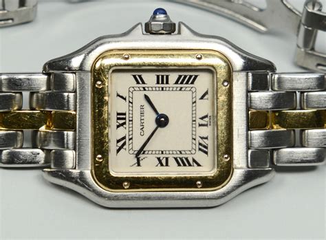 cartier or et acier.